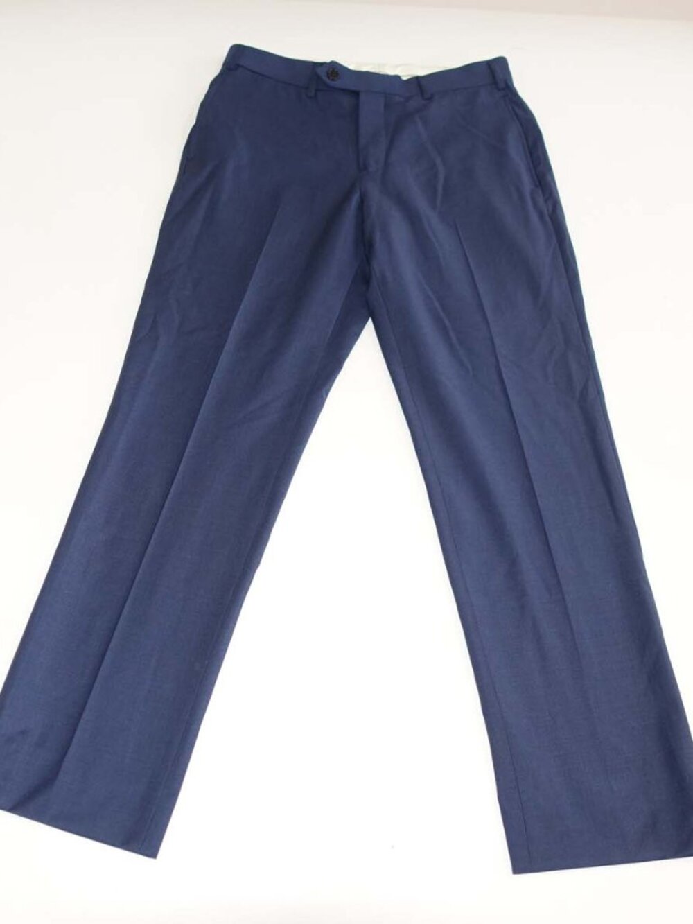 Brooks Brothers Men's Regent Fit Dress Pants 32 x 30 Navy Blue Flat Front Slacks